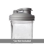 reCAP&reg; Mason Jars | Pour Carry-Loop Lid | PACKAGED | Case of 12